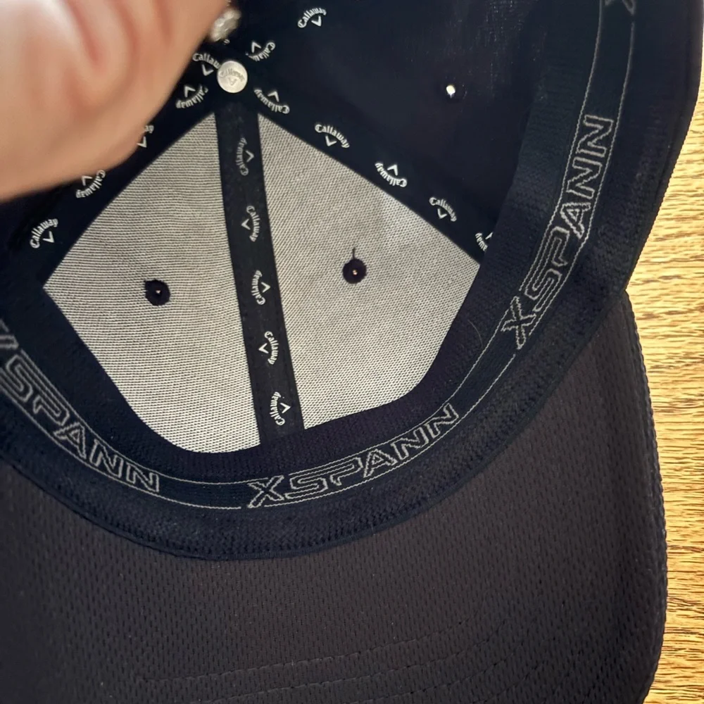 Callaway hat adjustable in back black